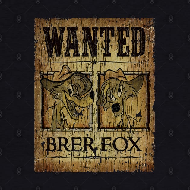 WANTED - BRER FOX by vintage.artillustrator